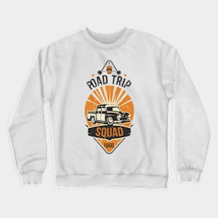 Road Trip Squad Crewneck Sweatshirt